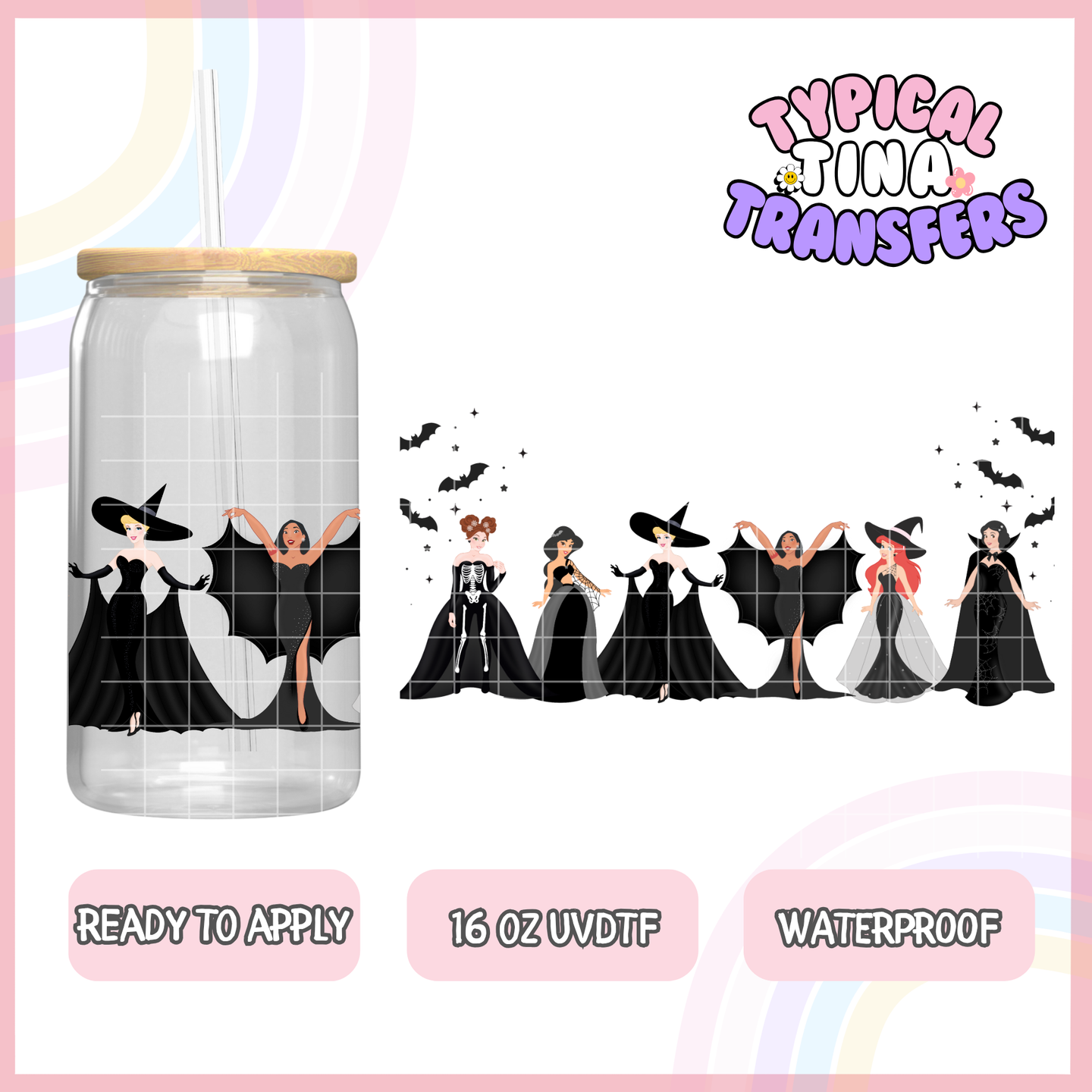 UVDTF #8142 | 16oz UVDTF Wrap | POD